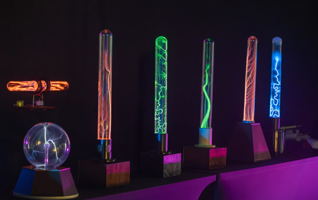 plasma light lamps tesla coils